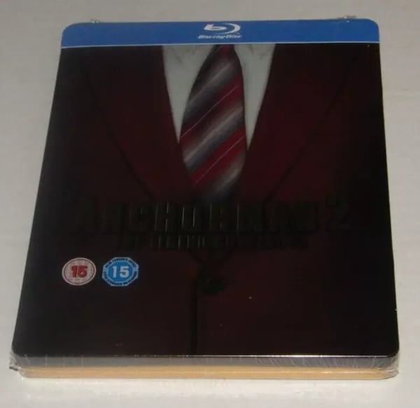 Anchorman 2 Blu Ray Steelbook Brand New
