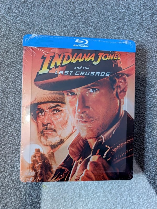 Indiana Jones & The Last Crusade bluray Steelbook Brand New