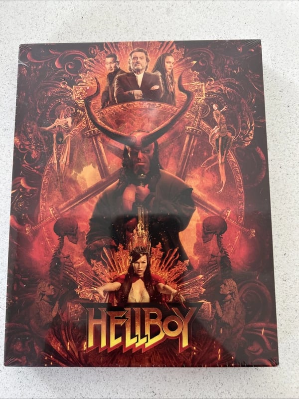 Hellboy (2019) 4K Ultra HD UHD Bluray disc Limited Edition Steelbook Movie Brand New