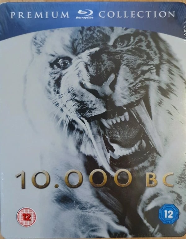 10,000 BC STEELBOOK Brand New