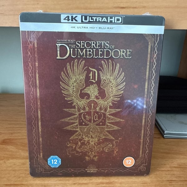 Fantastic Beasts Secrets Of Dumbledore Limited Edition Steelbook 4K Ultra HD Brand New