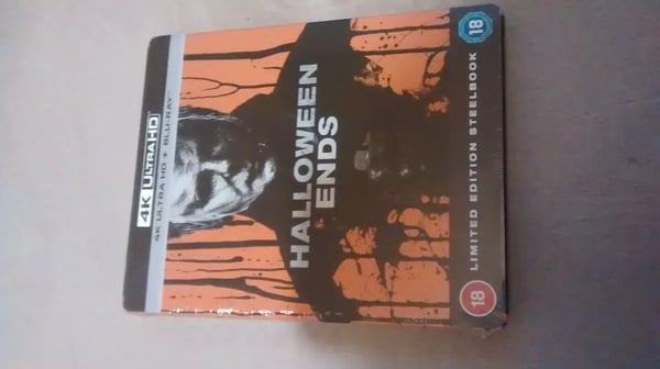 Halloween Ends Steelbook (4K UHD AND BLU RAY) LIMITED EDITION Brand New