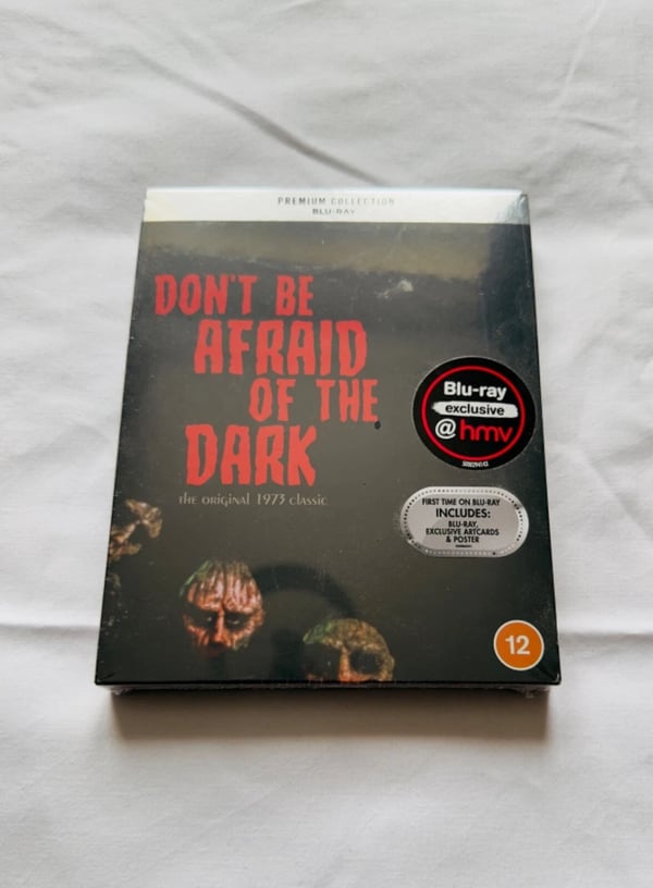 BLURAY DON`T BE AFRAID OF THE DARK PREMIUM EDITION STOCK +ARTC+POST Brand New