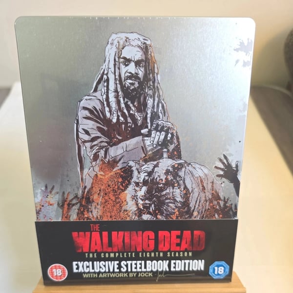 THE WALKING DEAD SEASON 8 BLURAY STEELBOOK, Brand New