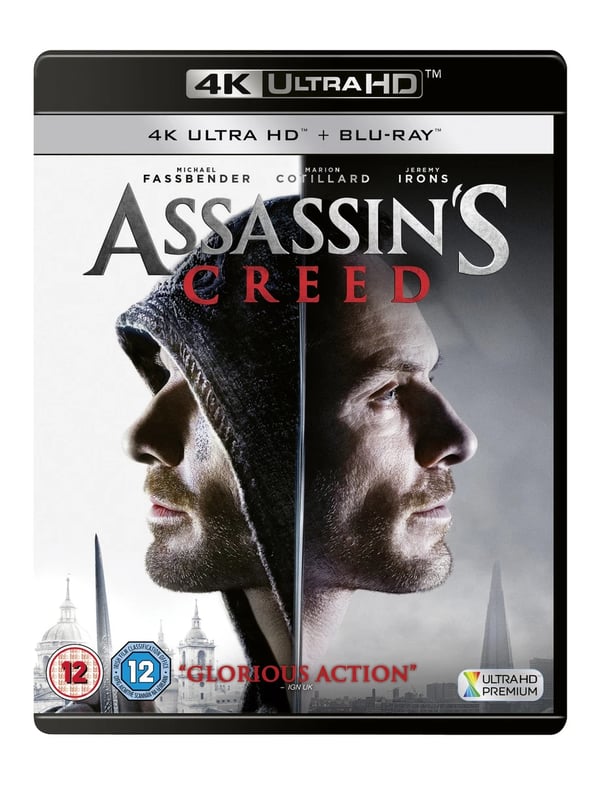 Assassin's Creed (4K UHD Bluray) Brian Gleeson Callum Turner Brendan Gleeson Brand New
