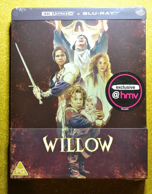 Willow 4k Steelbook + Bluray Brand New