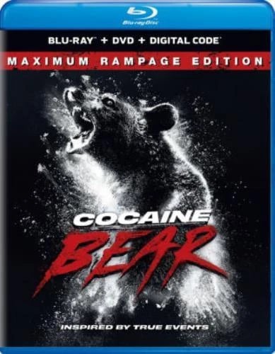 COCAINE BEAR Region A Blu Ray,US Import Brand New