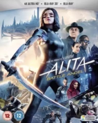 Alita Battle Angel 3D+2D 4K UHD Blu Ray Region free Brand New Alita Battle Angel 3D+2D 4K UHD Blu Ray Region free Brand New