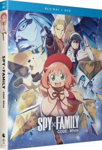 SPY X FAMILY CODE: WHITE (DVD/BLURAY) Region B Blu Ray Brand New