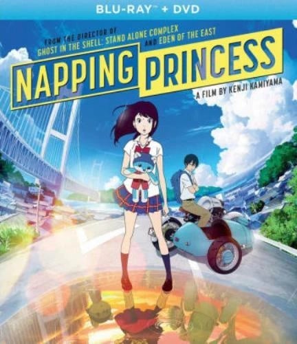 NAPPING PRINCESS Region A Blu Ray,US Import Brand New