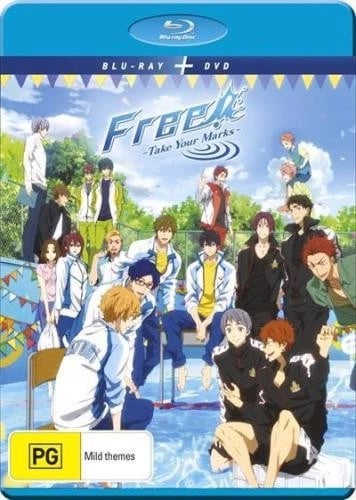 FREE! TAKE YOUR MARKS: THE MOVIE (BLURAY/DVD) Region B Blu Ray Brand New