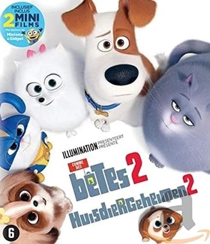 Huisdiergeheimen 2 2019 (Bluray) Brand New