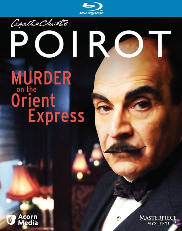 Agatha Christie's Poirot: Murder on the Orient Express (Bluray) David Suchet Brand New