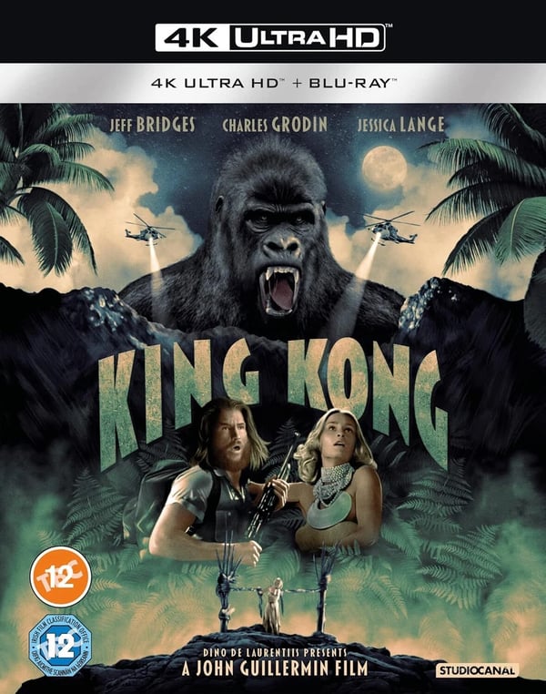 King Kong UHD [Bluray] [Region A & B & C] Brand New