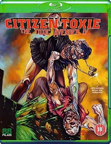 Toxic Avenger IV (18) 2000 Bluray Region 2 Brand New