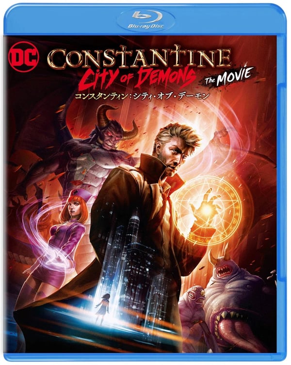 Constantine City Of Demons The Movie (Bluray) Matt Ryan Brand New