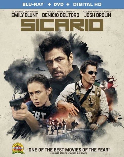 SICARIO (Emily Blunt) BLU RAY Region A Brand New