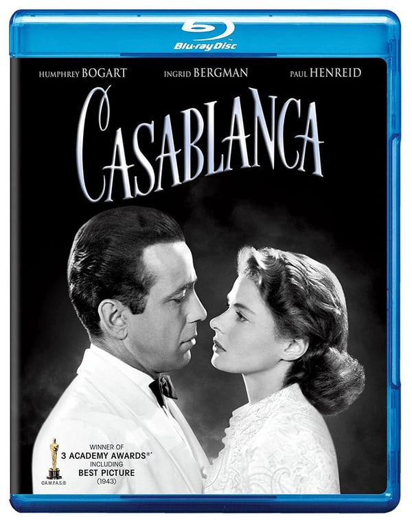 CASABLANCA : 70th Anniversary Edition Blu Ray Region free Brand New