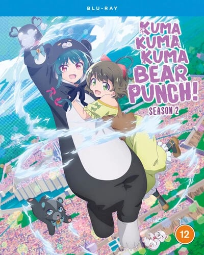 Kuma Kuma Kuma Bear Punch!: Season 2 Bluray (2024) Hisashi Ishii, Nobuta (DIR) Brand New