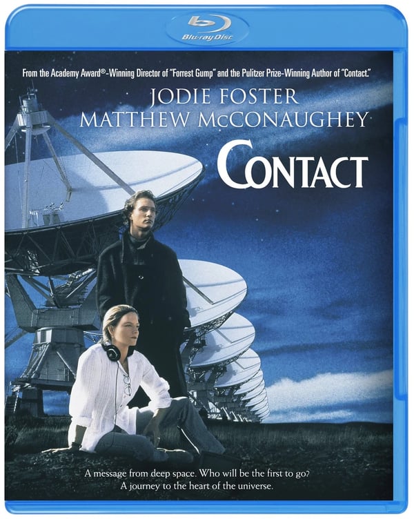 Contact (Bluray) Jodie Foster Brand New