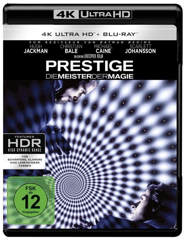 Prestige Meister der Magie (4K UltraHD + 2DBluray) (2Disc (4K UHD Bluray) Brand New