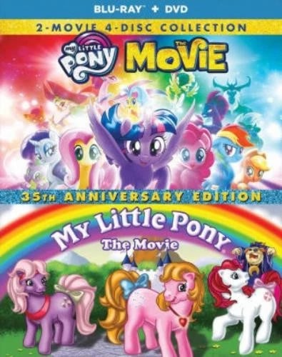 MY LITTLE PONY: 35TH ANNIVERSARY COLLECTION Region A Blu Ray,US Import Brand New