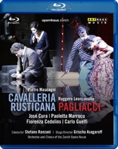 Cavalleria Rusticana/Pagliacci: Zurich Opera (Ranzani) [Region Free] [Bluray] Brand New