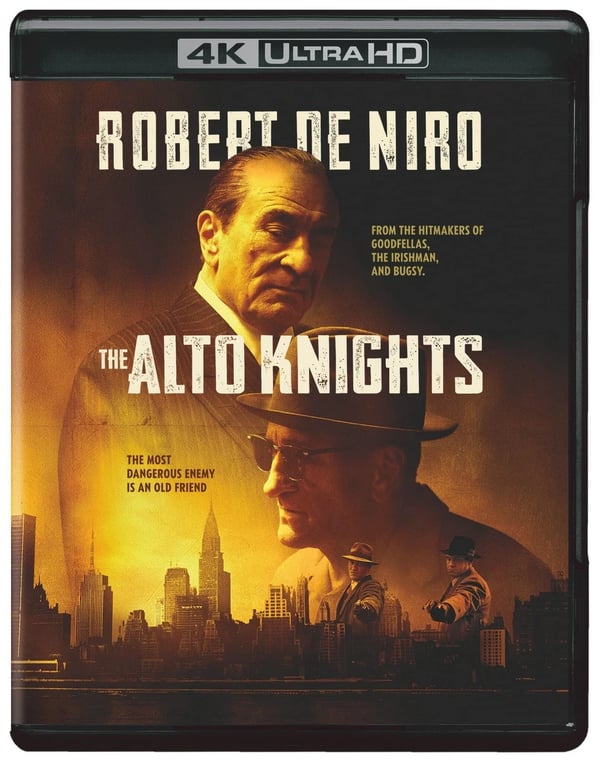 The Alto Knights (4K UHD Bluray) Michael Rispoli Robert De Niro Wallace Langham Brand New