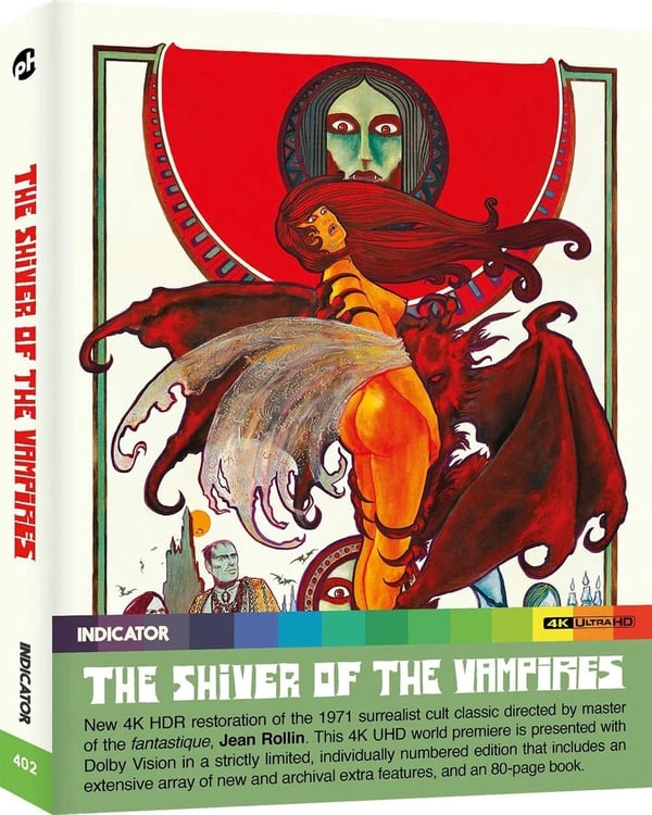 SHIVER OF THE VAMPIRES (UHD LIMITED EDITION) [BLURAY] Brand New