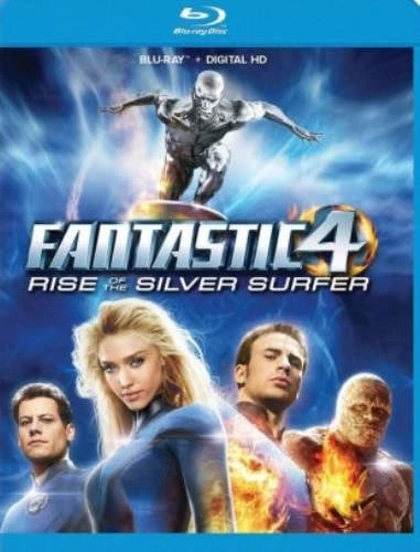 FANTASTIC FOUR 2: RISE OF THE SILVER SURFER Region A Blu Ray,US Import Brand New