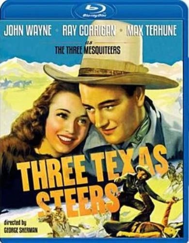 THREE TEXAS STEERS Region A Blu Ray,US Import Brand New