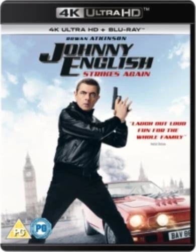 Johnny English Strikes Again 4K UHD Blu Ray Region free Brand New