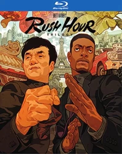 RUSH HOUR TRILOGY 1 2 & 3 (Chris Tucker) BLU RAY Region A Brand New
