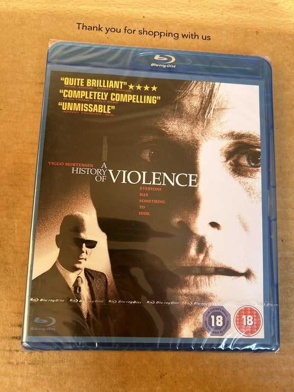 A History Of Violence (2005) Very Rare Blu Ray David Cronenberg Brand New