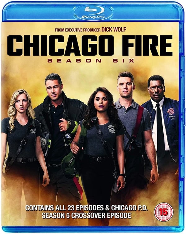 CHICAGO FIRE COMPLETE SERIES 6 Blu Ray 6th Sixth Six Season Six R2 Brand New