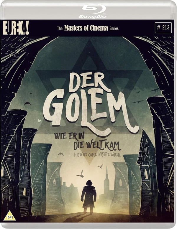 DER GOLEM BLURAY Paul WEGENER Albert STEINRUCK Horror Movie Film R2 Brand New