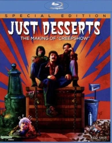 JUST DESSERTS: THE MAKING OF CREEPSHOW Region A Blu Ray,US Import Brand New