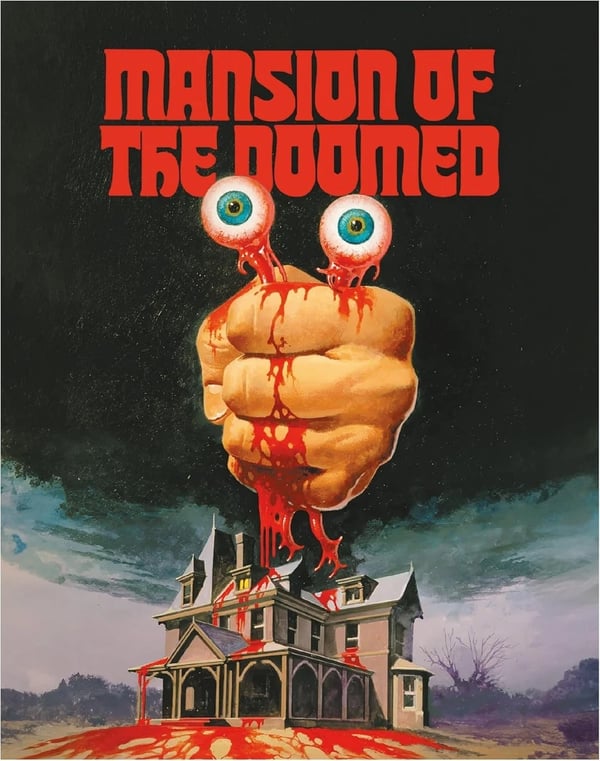 MANSION OF THE DOOMED LIMITED EDITION BLURAY Michael Pataki Movie Film R2 Brand New