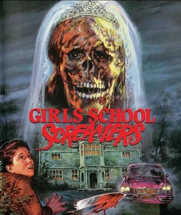 Girls School Screamers (Std. Bluray) Brand New