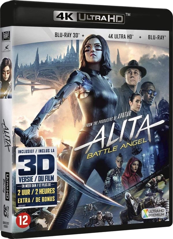 Alita Battle Angel (4K UHD Bluray) Brand New