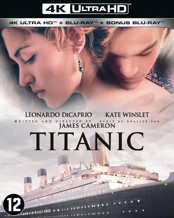 Titanic (4K UHD Bluray) Bernard Hill Bill Paxton Billy Zane Kate Winslet Brand New