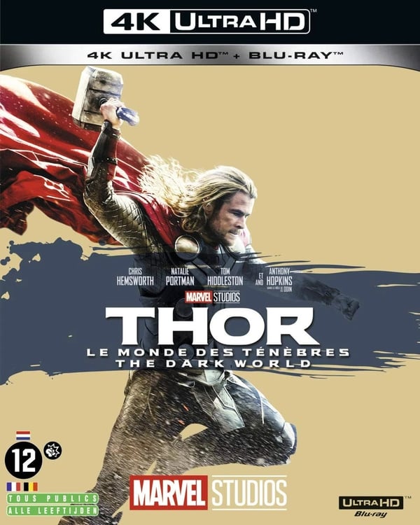 Thor : Le Monde des TÃ©nÃ¨bres (4K UHD Bluray) Natalie Portman Chris Hemsworth Brand New