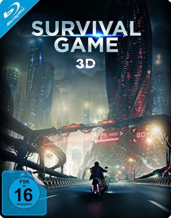 Survival Game 3D Exklusives 3D Steelbook (inkl. 2D Fassung) (Bluray) Brand New