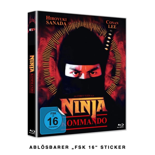 NINJA KOMMANDO Lim. Scanavo COVER A (Bluray) Corey Yuen Brand New NINJA KOMMANDO Lim. Scanavo COVER A (Bluray) Corey Yuen Brand New