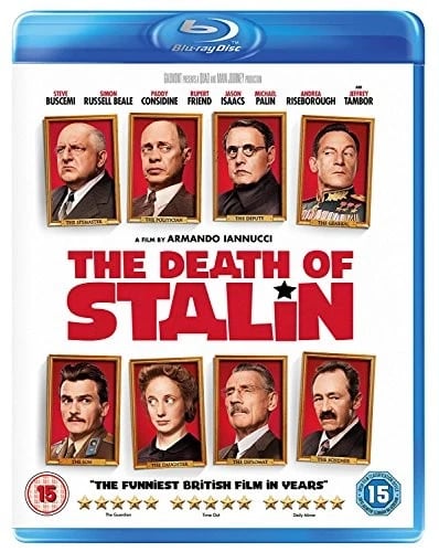 Death of Stalin Bluray 15 Brand New