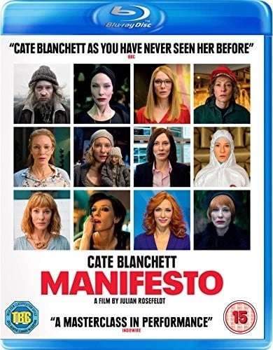Manifesto Bluray 95 Brand New