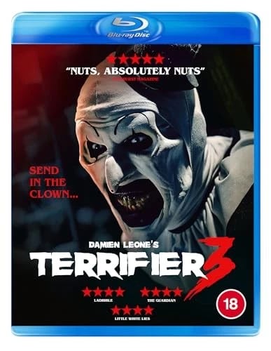 Terrifier 3 BluRay 12 Brand New