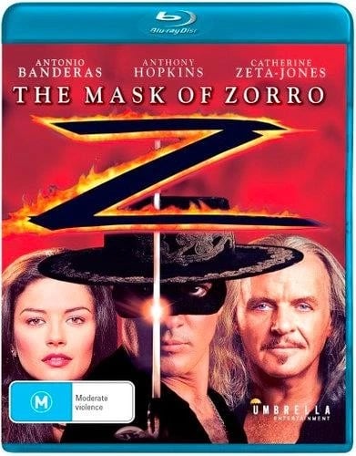 MASK OF ZORRO Region A Blu Ray,US Import Brand New