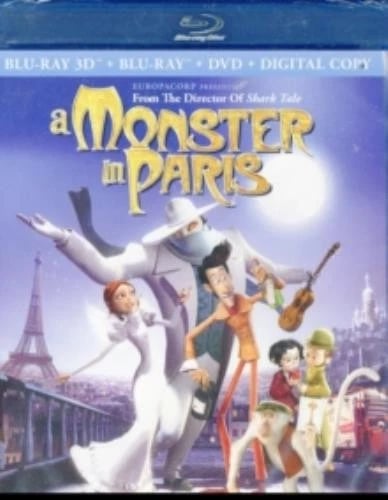 MONSTER IN PARIS Region A Blu Ray,US Import Brand New