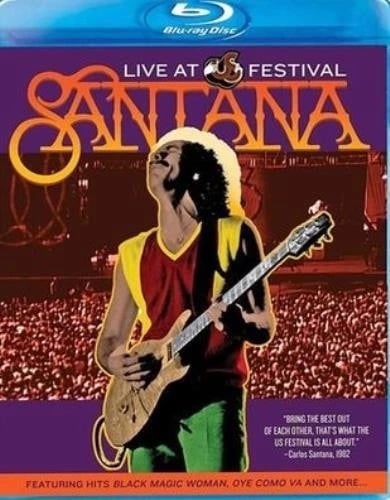 SANTANA: LIVE AT THE US FESTIVAL Region A Blu Ray,US Import Brand New